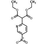 CAS 登录号：60891-70-5， 二乙基(5-硝基-2-吡啶基)丙二酸酯