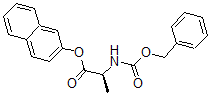 CAS#: 60894-49-7, N-[(Phenylmethoxy)Carbonyl]-L-Alanine 2-Naphthalenyl Ester