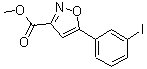 CAS#: 609848-44-4, Methyl 5-(3-iodophenyl)-1,2-oxazole-3-carboxylate