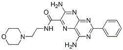 CAS#: 61-69-8, 4,7-Diamino-N-(2-Morpholinoethyl)-2-Phenyl-6-Pteridinecarboxamide