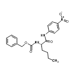 CAS#: 61043-22-9, N<Sup>2</Sup>-[(Benzyloxy)Carbonyl]-N-(4-Nitrophenyl)-L-Norleucinamide