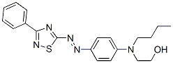 CAS#: 61049-90-9, 2-[Butyl[4-[(3-Phenyl-1,2,4-Thiadiazol-5-Yl)Azo]Phenyl]Amino]Ethanol