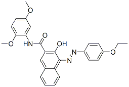 CAS#: 61050-22-4, N-(2,5-Dimethoxyphenyl)-4-[(4-Ethoxyphenyl)Azo]-3-Hydroxy-2-Naphthalenecarboxamide