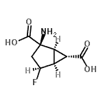 CAS#: 611168-17-3, (1S,2R,4S,5S,6S)-2-Amino-4-fluorobicyclo[3.1.0]hexane-2,6-dicarboxylic acid