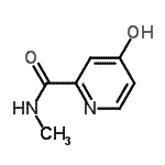 CAS 登录号：611226-36-9， 4-羟基-N-甲基-2-吡啶甲酰胺