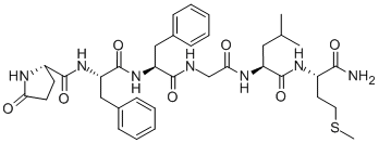CAS 登录号：61123-13-5， 焦谷氨酰-苯丙氨酰-苯丙氨酰-甘氨酰-亮氨酰-蛋氨酰胺