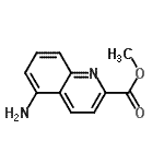 CAS#: 611231-33-5, Methyl 5-amino-2-quinolinecarboxylate