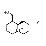 CAS#: 6113-09-3, (1R,9aR)-1-(Hydroxymethyl)Octahydro-2H-Quinolizinium Chloride