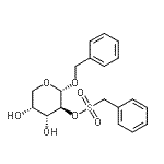 CAS#: 61134-28-9, Benzyl 2-O-(Benzylsulfonyl)-alpha-D-Arabinopyranoside
