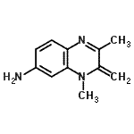 CAS#: 61149-65-3, 2,4-Dimethyl-3-Methylene-3,4-Dihydro-6-Quinoxalinamine