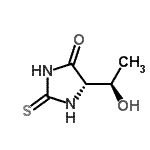 CAS 登录号：61160-08-5， (5S)-5-[(1R)-1-羟基乙基]-2-硫代-4-咪唑烷酮