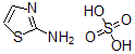 CAS 登录号：61169-63-9， 2-氨基噻唑硫酸盐