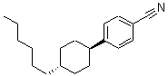 CAS 登录号：61204-02-2， 4-(反式-4-己基环己基)-苯甲腈