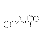 CAS#: 612065-14-2, Benzyl (5-oxo-1,2,3,5-tetrahydro-6-indolizinyl)carbamate