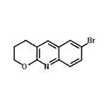 CAS#: 612494-86-7, 7-Bromo-3,4-dihydro-2H-pyrano[2,3-b]quinoline