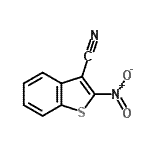 CAS#: 612505-78-9, 2-nitrobenzothiophene-3-carbonitrile