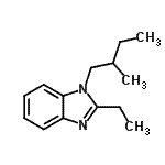 CAS#: 612524-38-6, 2-Ethyl-1-(2-methylbutyl)-1H-benzimidazole