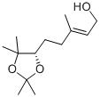 CAS#: 61262-97-3, (6S,2E)-6,7-Isopropylidenedioxy-3,7-Dimethyl-2-Octen-1-Ol