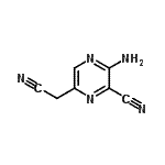 CAS#: 61267-56-9, 3-Amino-6-(Cyanomethyl)-2-Pyrazinecarbonitrile