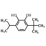 CAS#: 612806-31-2, 3-Isopropyl-6-(2-methyl-2-propanyl)-1,2-benzenediol