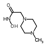 CAS#: 612848-97-2, 2-(4-methylpiperazin-1-yl)ethanehydroxamic acid