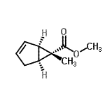 CAS#: 61302-27-0, Methyl (1R,5S,6R)-6-Methylbicyclo[3.1.0]Hex-2-Ene-6-Carboxylate