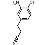 CAS#: 61310-06-3, 3-(3-Amino-4-Hydroxyphenyl)Propanenitrile
