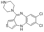CAS#: 61326-04-3, 6,7-Dichloro-10-(1-Piperazinyl)-4H-Thieno[3,4-b][1,5]Benzodiazepine