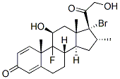 CAS#: 61339-36-4, 17-Bromo-9-Fluoro-11beta,21-Dihydroxy-16alpha-Methylpregna-1,4-Diene-3,20-Dione