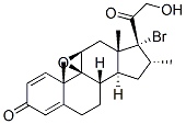CAS#: 61339-43-3, 17-Bromo-9beta,11beta-Epoxy-21-Hydroxy-16alpha-Methylpregna-1,4-Diene-3,20-Dione