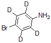 CAS#: 61357-76-4, 4-Bromo-Benzen-2,3,5,6-D4-Amine