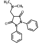 CAS#: 6136-32-9, 4-[(Dimethylamino)Methyl]-1,2-Diphenyl-3,5-Pyrazolidinedione