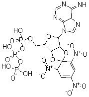 CAS#: 61368-63-6, 2',3'-O-(2,4,6-Trinitro-cyclohexadienylidine)adenosine 5'-triphosphate