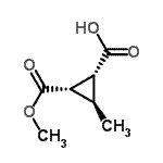 CAS#: 613681-19-9, (1R,2S,3R)-2-(Methoxycarbonyl)-3-methylcyclopropanecarboxylic acid