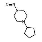 CAS#: 61379-66-6, 1-Cyclopentyl-4-Nitrosopiperazine