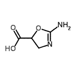 CAS#: 61443-53-6, 2-Amino-4,5-Dihydro-1,3-Oxazole-5-Carboxylic Acid