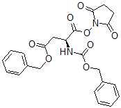 CAS 登录号：61464-33-3， (3S)-4-[(2,5-二氧代-1-吡咯烷基)氧基]-4-氧代-3-[[(苯基甲氧基)羰基]氨基]-丁酸苄酯