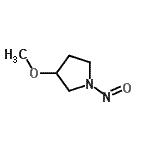 CAS#: 61467-70-7, 3-Methoxy-1-Nitrosopyrrolidine