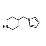 CAS#: 614746-07-5, 4-(1H-Pyrrol-1-ylmethyl)piperidine