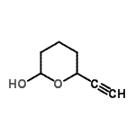CAS#: 614751-90-5, 6-Ethynyltetrahydro-2H-pyran-2-ol