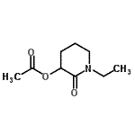 CAS#: 614754-20-0, 1-Ethyl-2-oxo-3-piperidinyl acetate