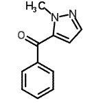 CAS#: 61496-24-0, (1-Methyl-1H-Pyrazol-5-Yl)(Phenyl)Methanone