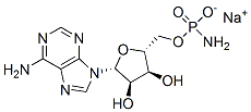 CAS 登录号：6154-31-0， 腺苷 5'-单氨基磷酸酯钠盐