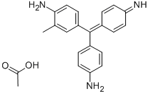 CAS#: 6155-92-6, Bis(4-Aminophenyl)(4-Amino-m-Tolyl)Methanol Acetate