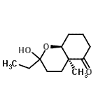 CAS#: 615556-87-1, (4aS,8aS)-2-Ethyl-2-hydroxy-4a-methyloctahydro-5H-chromen-5-one