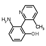 CAS#: 615572-74-2, 3-Amino-2-(3-methyl-2-pyridinyl)phenol