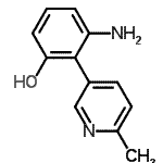 CAS#: 615572-97-9, 3-Amino-2-(6-methyl-3-pyridinyl)phenol