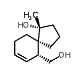CAS#: 615582-10-0, (1R,5R,6R)-6-(Hydroxymethyl)-1-methylspiro[4.5]dec-7-en-1-ol