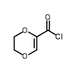 CAS#: 61564-99-6, 5,6-Dihydro-1,4-Dioxine-2-Carbonyl Chloride