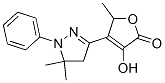 CAS#: 61566-84-5, 4-(4,5-Dihydro-5,5-Dimethyl-1-Phenyl-1H-Pyrazol-3-Yl)-3-Hydroxy-5-Methyl-2(5H)-Furanone